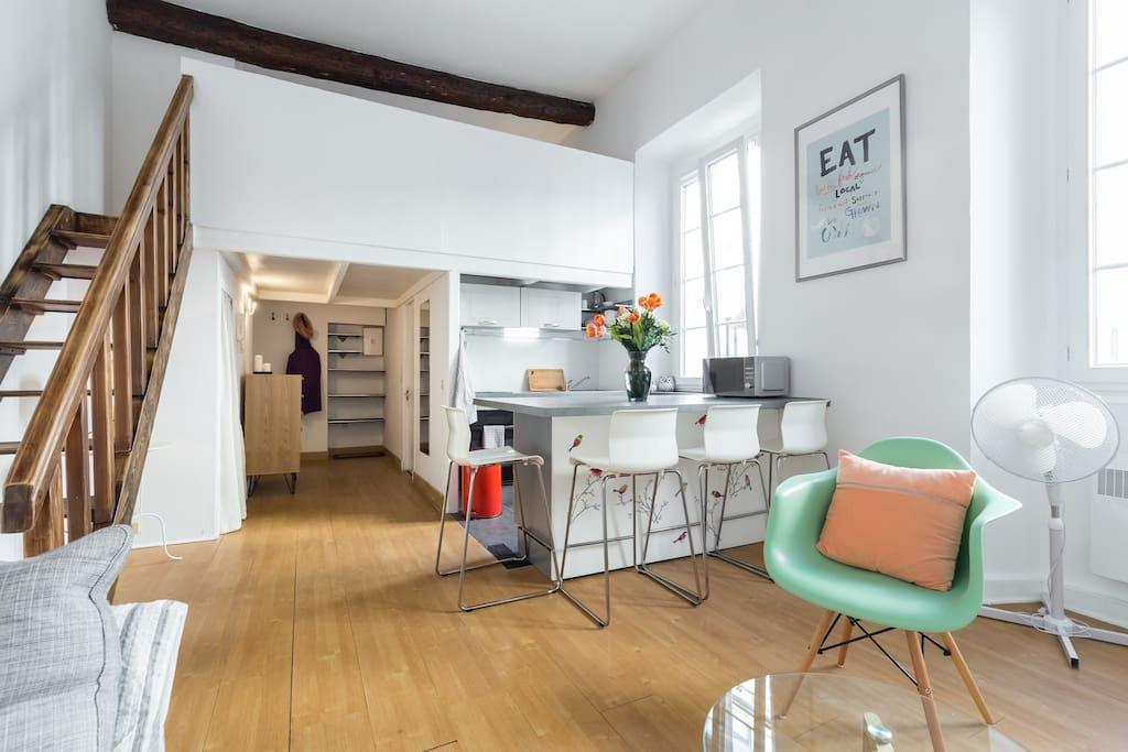 Nicelidays - Le Suede - Carre D'Or - 2Min From Beaches Luaran gambar